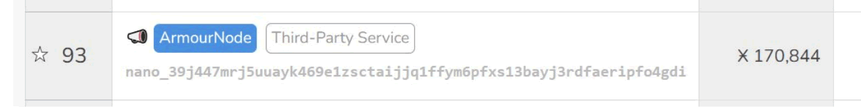 Armournode Representative