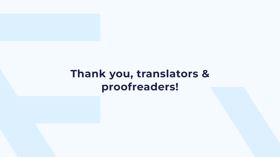 Thank You Translators