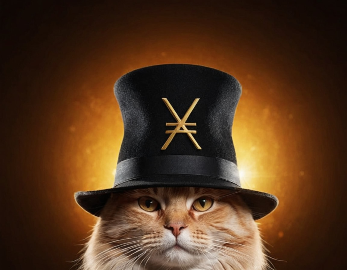Xno Symbol on a Cats Hat